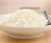 Gedämpfter Reis