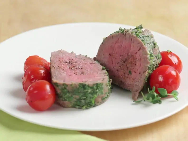 Gedämpftes Kalbsfilet