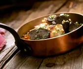 Kartoffeln mit schwarzem Trüffel
