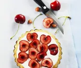 Kirschkuchen mit Frischkäse