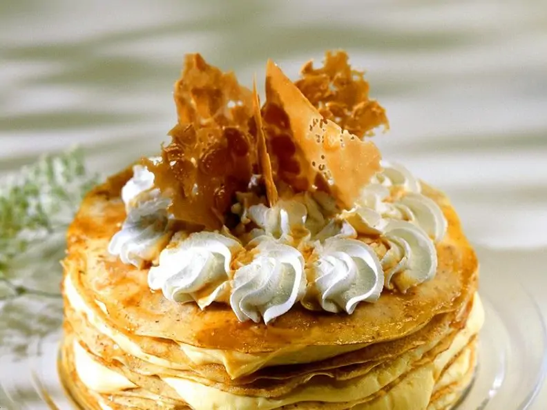 Pfannkuchen-Sahnetorte