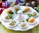 Gefüllte Eier zu Ostern