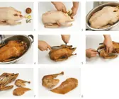 Selbstgemachter Gänsebraten