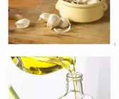 Selbstgemachtes Knoblauchöl