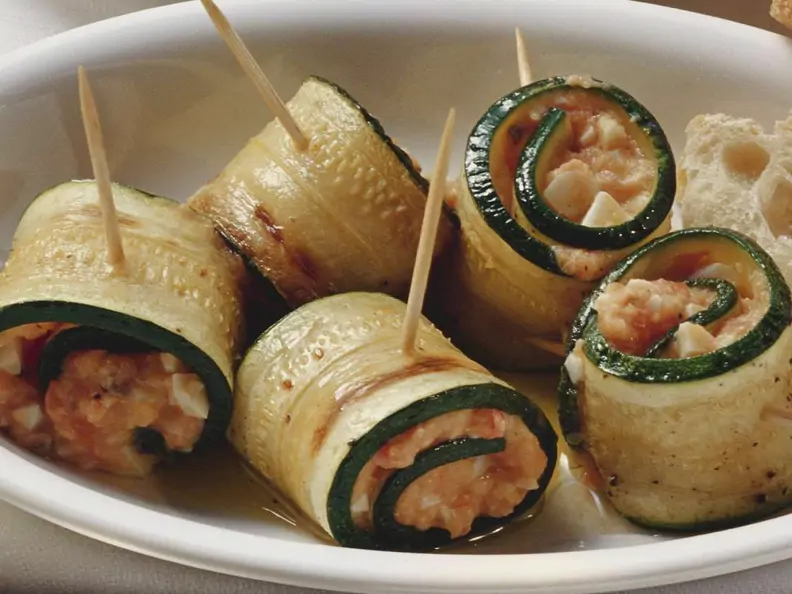 Zucchini-Röllchen