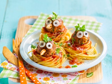 Fun Food auf dem Pastateller