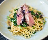 Lammfilet mit Pastinakennudeln