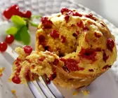 Muffins mit Preiselbeeren