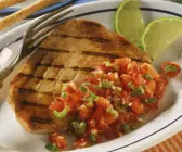 Thunfischsteak mit Tomatensalsa