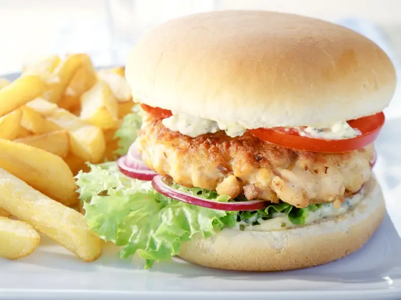 Lachsburger