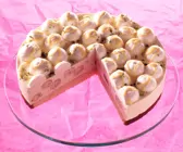 Vanillecremetorte mit Löffelbiskuits