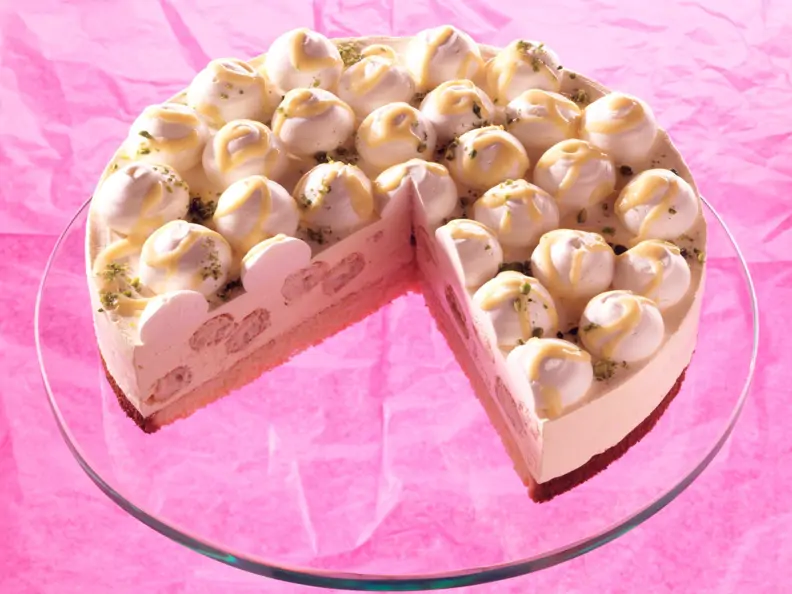Vanillecremetorte mit Löffelbiskuits