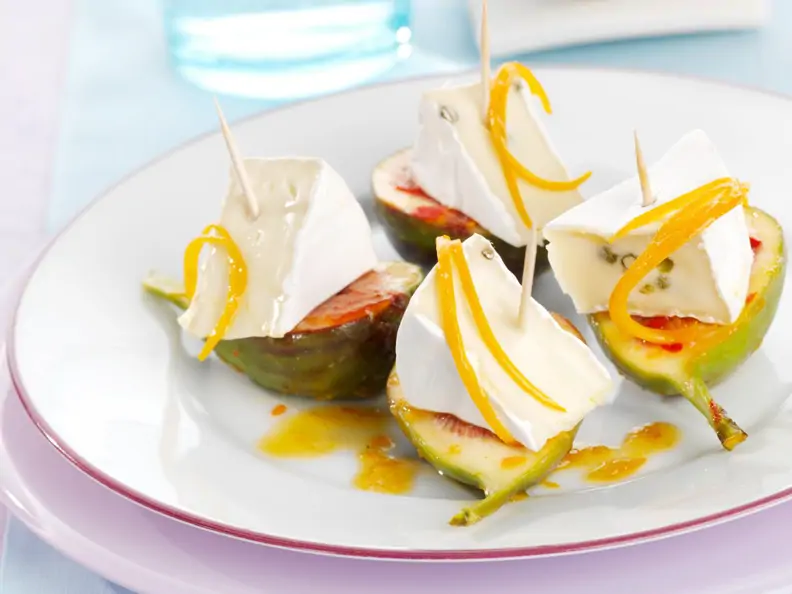 Balsamico-Chili-Feigen mit Käse