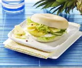 Ananas-Gurken-Bagel