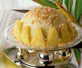 Ananas-Kokos-Eisbombe