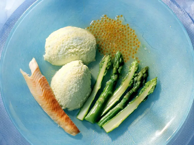 Forellenmousse