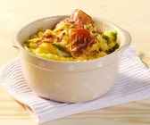 Paprika-Sauerkraut-Auflauf