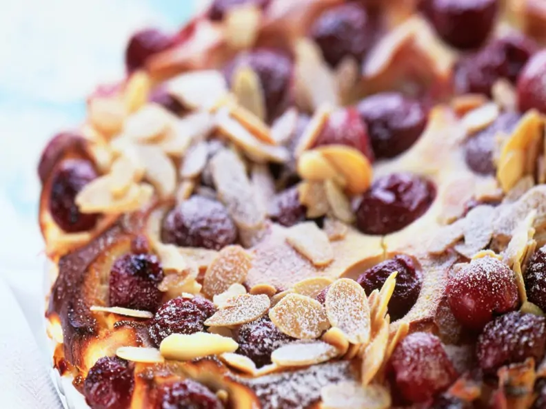 Quark-Kirschkuchen