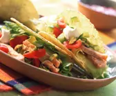 Gefüllte Tacoschalen