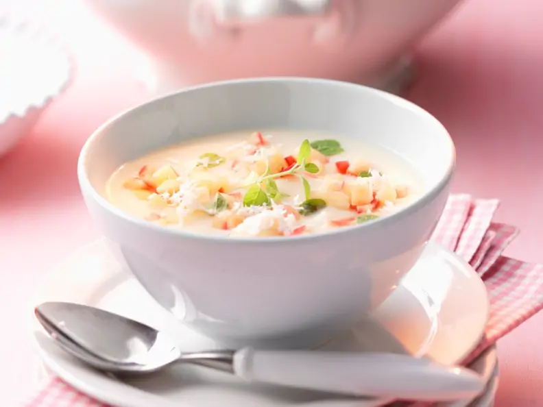 Kartoffel-Meerrettich-Suppe