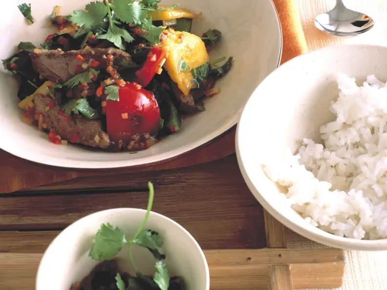 Gewürzte Asia-Ente aus dem Wok