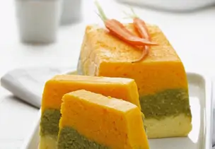Gemüseterrine ohne Gelatine