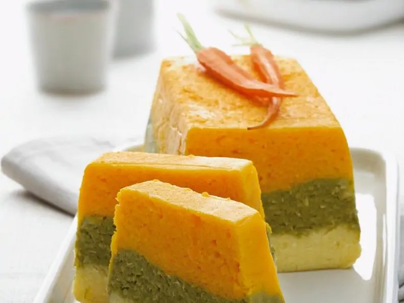 Gemüseterrine ohne Gelatine