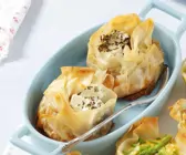 Käse-Auberginentörtchen