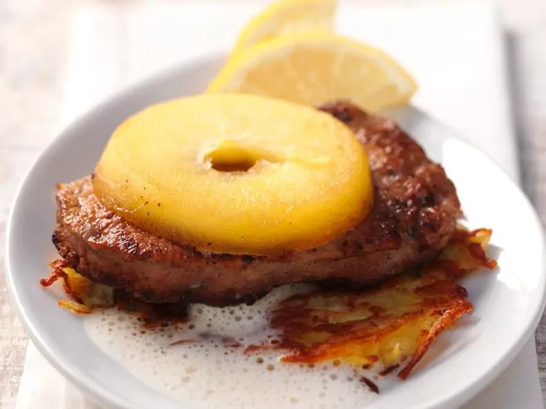 Rösti mit gebratener Leber