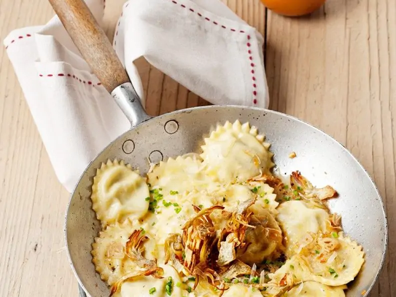 Käse-Ravioli