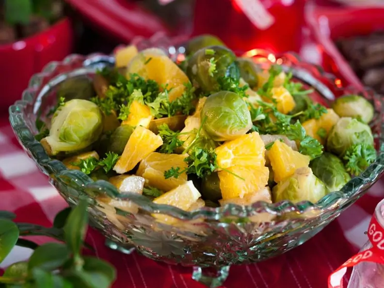 Fruchtiger Rosenkohlsalat