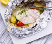 Kabeljau en papillote