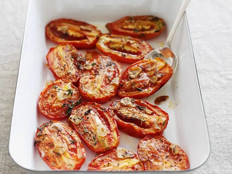 Gebratene Tomaten