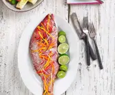 Red Snapper mit Gemüse