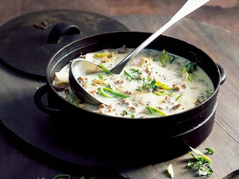 Käse-Lauchsuppe Grundrezept