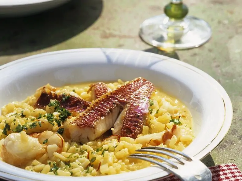 Meeresfrüchte-Risotto