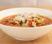 Minestrone mit Weißkohl