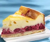 Käse-Kirschkuchen