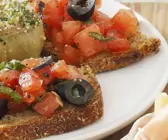 Oliven-Bruschetta