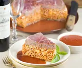 Nudelauflauf mit Tomaten