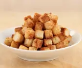 Selbstgemachte Croûtons