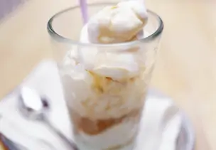 Cremiger Eiskaffee
