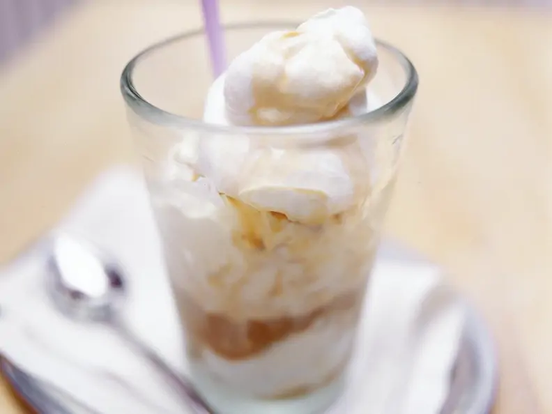 Cremiger Eiskaffee