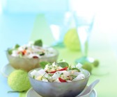 Chinesische Bandnudeln mit Kräutern