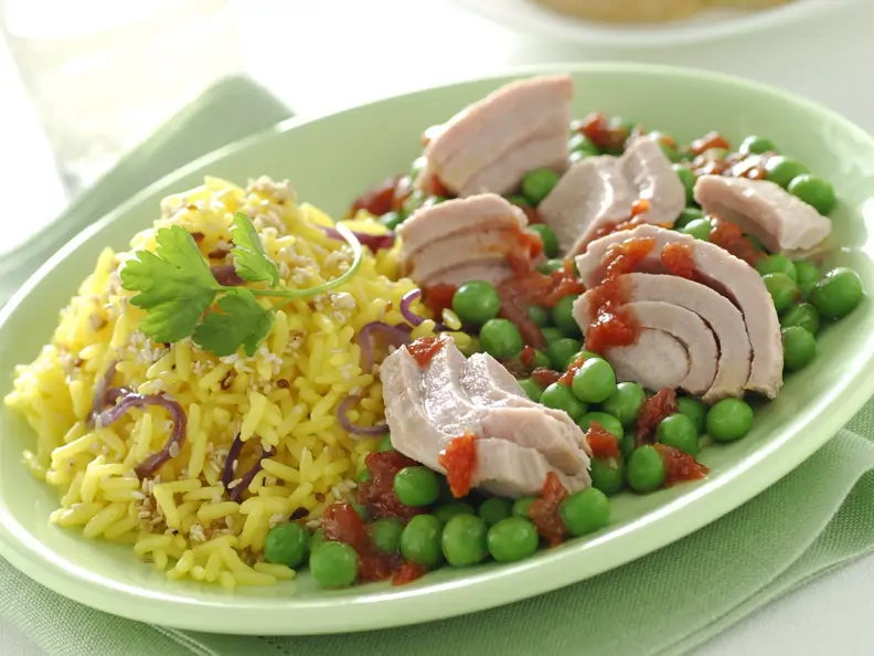 Saupiquet Thunfisch mit Safranreis
