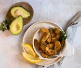 Gebratene Avocado-Scheiben