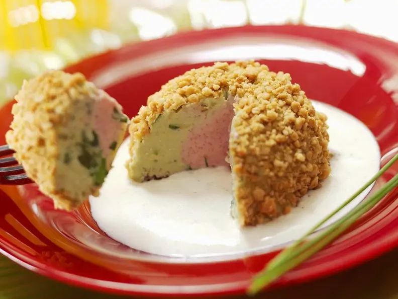 Avocado-Erdbeermousse