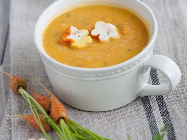 Cremige Möhrensuppe
