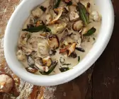 Gnocchi mit cremiger Pilzsauce