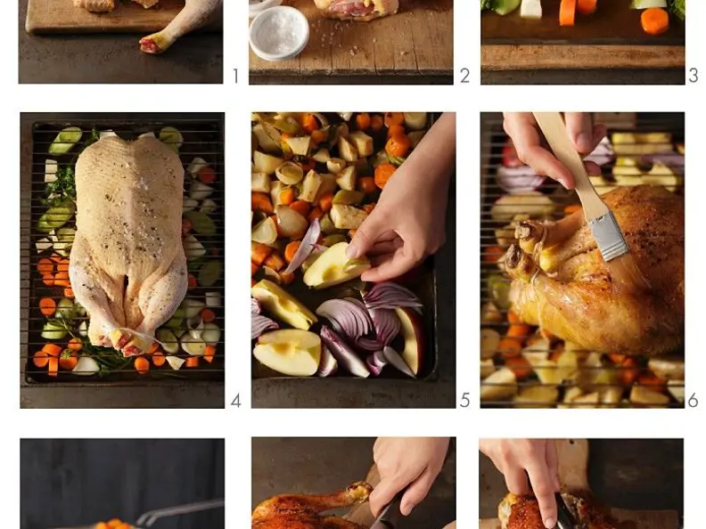 Ente mit Sauce